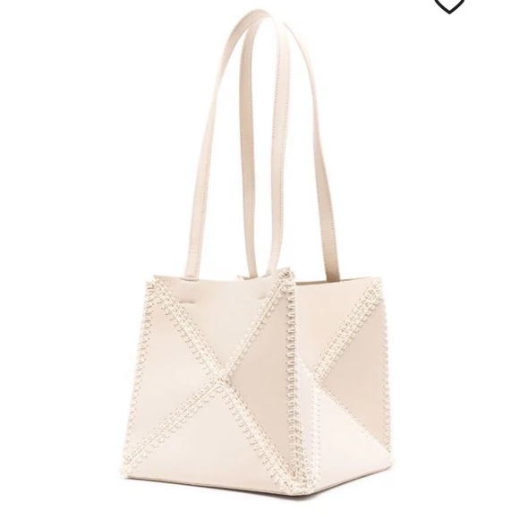 Nanushka Handbags - NWT Nanushka Origami Vegan Leather Tote Bag